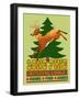 Lone Pine Hunting Lodge-Mark Frost-Framed Giclee Print