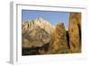 Lone Pine Peak, Eastern Sierras, Alabama Hills, Lone Pine, California-Rob Sheppard-Framed Photographic Print