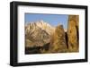 Lone Pine Peak, Eastern Sierras, Alabama Hills, Lone Pine, California-Rob Sheppard-Framed Photographic Print