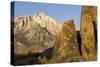 Lone Pine Peak, Eastern Sierras, Alabama Hills, Lone Pine, California-Rob Sheppard-Stretched Canvas