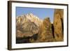 Lone Pine Peak, Eastern Sierras, Alabama Hills, Lone Pine, California-Rob Sheppard-Framed Photographic Print
