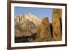 Lone Pine Peak, Eastern Sierras, Alabama Hills, Lone Pine, California-Rob Sheppard-Framed Photographic Print