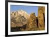 Lone Pine Peak, Eastern Sierras, Alabama Hills, Lone Pine, California-Rob Sheppard-Framed Photographic Print