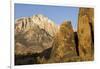 Lone Pine Peak, Eastern Sierras, Alabama Hills, Lone Pine, California-Rob Sheppard-Framed Photographic Print