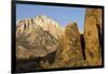 Lone Pine Peak, Eastern Sierras, Alabama Hills, Lone Pine, California-Rob Sheppard-Framed Photographic Print