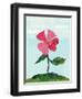 Lone Poppy-Cody Alice Moore-Framed Art Print