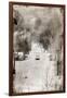 Lone Ski Lift Wet Plate-null-Framed Photo