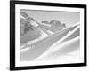 Lone Skier Shadowed by Mont Blanc-Philip Gendreau-Framed Photographic Print