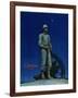 "Lone Soldier," December 25, 1943-Mead Schaeffer-Framed Giclee Print