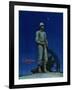 "Lone Soldier," December 25, 1943-Mead Schaeffer-Framed Giclee Print