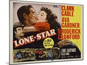 Lone Star, 1952-null-Mounted Art Print