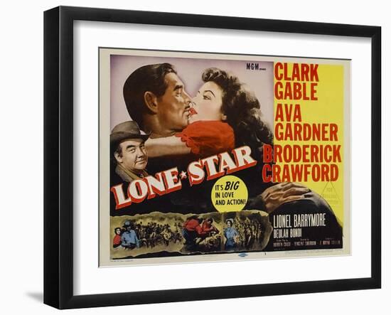 Lone Star, 1952-null-Framed Art Print