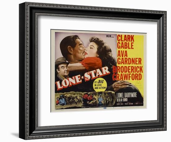 Lone Star, 1952-null-Framed Art Print