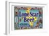 Lone Star Beer-null-Framed Art Print