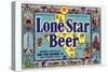Lone Star Beer-null-Stretched Canvas