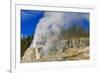 Lone Star Geyser Erupts and Creates Rainbow-Eleanor-Framed Photographic Print