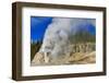 Lone Star Geyser Erupts and Creates Rainbow-Eleanor-Framed Photographic Print