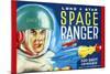 Lone Star Space Ranger 100 Shot Cap Repeater-null-Mounted Art Print