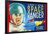 Lone Star Space Ranger 100 Shot Cap Repeater-null-Framed Art Print