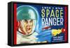 Lone Star Space Ranger 100 Shot Cap Repeater-null-Framed Stretched Canvas