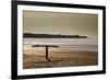 Lone Surfer Newport Rhode Island Poster-null-Framed Photo