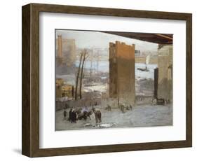 Lone Tenament-George Bellows-Framed Giclee Print