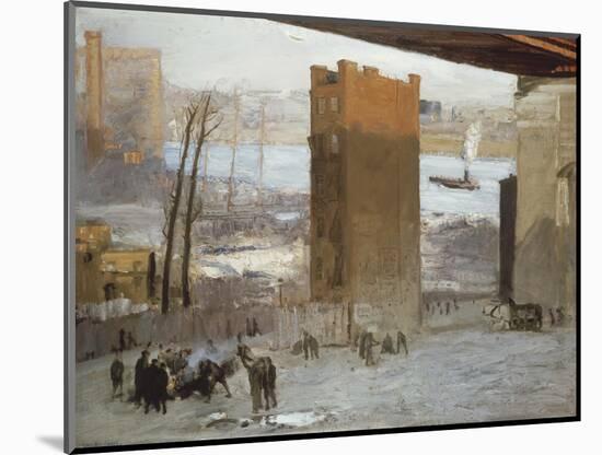 Lone Tenament-George Bellows-Mounted Giclee Print