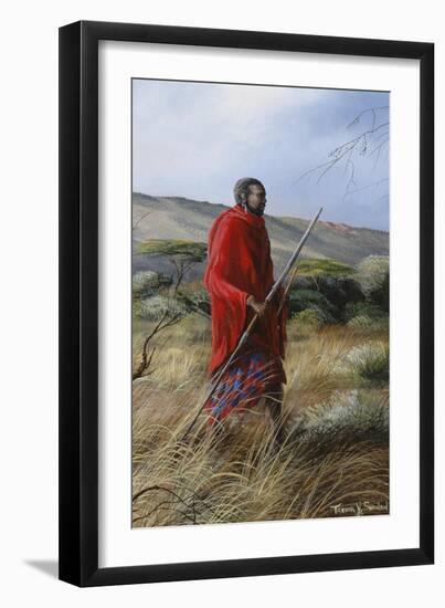 Lone Warrior 1-Trevor V. Swanson-Framed Giclee Print