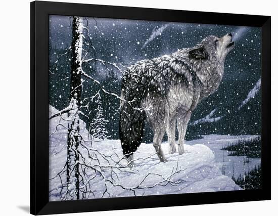 Lone Wolf-Jeff Tift-Framed Giclee Print