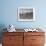 Lone Wooden Chair on Hillside Overlooking the Santa Lucia Mountain Range, California-Nina Leen-Framed Premium Photographic Print displayed on a wall