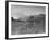 Lone Wooden Chair on Hillside Overlooking the Santa Lucia Mountain Range, California-Nina Leen-Framed Premium Photographic Print