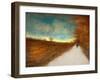 Lonely Autumn Path-Robert Cattan-Framed Photographic Print