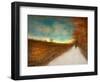 Lonely Autumn Path-Robert Cattan-Framed Photographic Print