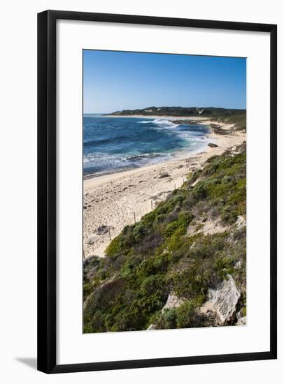 Lonely Beach Near Margaret River, Western Australia, Australia, Pacific-Michael Runkel-Framed Photographic Print