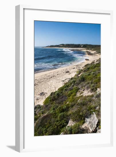 Lonely Beach Near Margaret River, Western Australia, Australia, Pacific-Michael Runkel-Framed Photographic Print