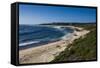 Lonely Beach Near Margaret River, Western Australia, Australia, Pacific-Michael Runkel-Framed Stretched Canvas