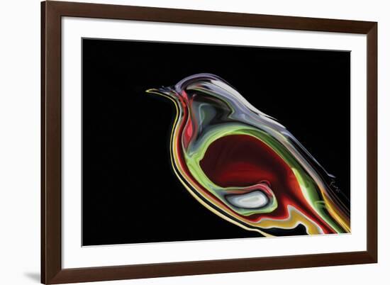 Lonely Bird-Rabi Khan-Framed Art Print