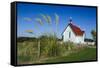 Lonely Church in the Catlins, South Island, New Zealand, Pacific-Michael Runkel-Framed Stretched Canvas