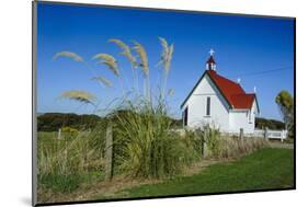 Lonely Church in the Catlins, South Island, New Zealand, Pacific-Michael Runkel-Mounted Photographic Print