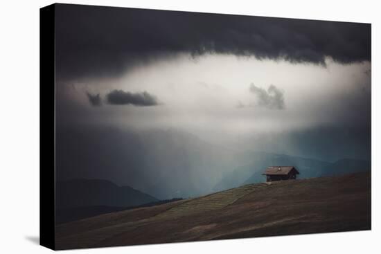 Lonely Cottage-Ales Krivec-Stretched Canvas