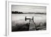 Lonely Dock III-Alan Hausenflock-Framed Photographic Print