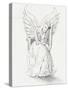 Lonely Guardian Angel In The Moonlight-sylvia pimental-Stretched Canvas