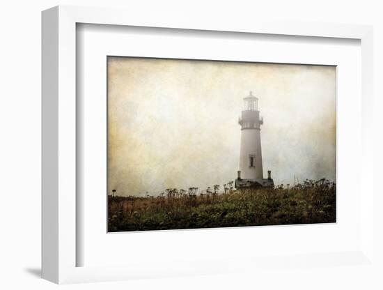 Lonely Lighthouse II-Debra Van Swearingen-Framed Photographic Print