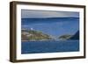 Lonely lighthouse in the Beagle Channel, Tierra del Fuego, Argentina, South America-Michael Runkel-Framed Photographic Print