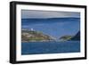 Lonely lighthouse in the Beagle Channel, Tierra del Fuego, Argentina, South America-Michael Runkel-Framed Photographic Print