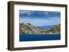 Lonely lighthouse in the Beagle Channel, Tierra del Fuego, Argentina, South America-Michael Runkel-Framed Photographic Print