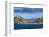 Lonely lighthouse in the Beagle Channel, Tierra del Fuego, Argentina, South America-Michael Runkel-Framed Photographic Print