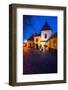 Lonely Strreet in Sibiu, Romania-David Ionut-Framed Photographic Print