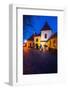 Lonely Strreet in Sibiu, Romania-David Ionut-Framed Photographic Print