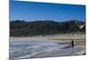 Lonely Surfer on a Beach Near Margaret River, Western Australia, Australia, Pacific-Michael Runkel-Mounted Photographic Print